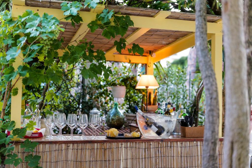 Zahrada ubytování Hotel Club i Pini - Residenza d'Epoca in Versilia