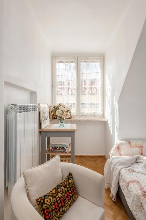 Posteľ alebo postele v izbe v ubytovaní Apartament City Express