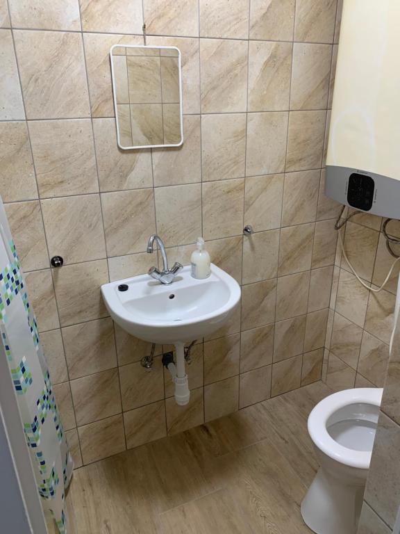 Łazienka w obiekcie Sajó Vendégház