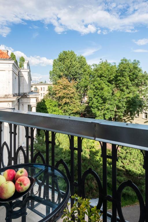 Balkón alebo terasa v ubytovaní Apartament City Express