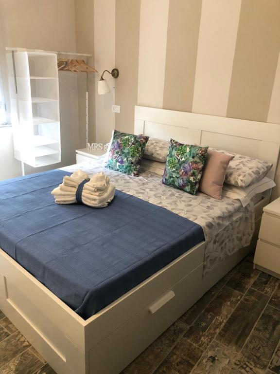 Postel nebo postele na pokoji v ubytování Solidea House