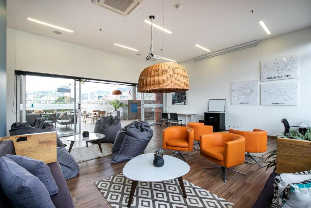 Posezení v ubytování Soul Lifestyle Hotel