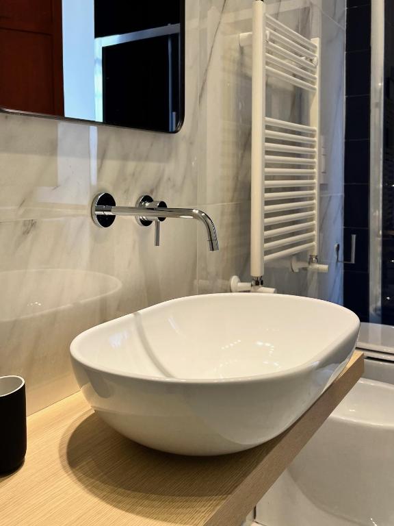 Łazienka w obiekcie Pierrot e la Luna House Salerno Centro