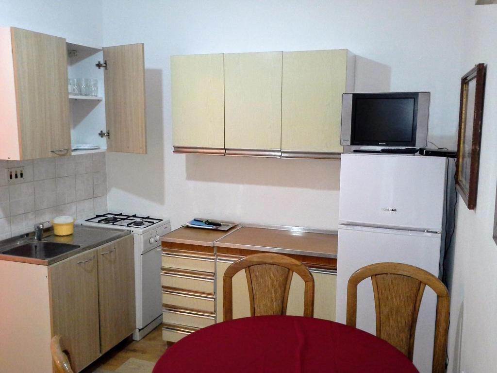 Kuchyň nebo kuchyňský kout v ubytování Apartments by the sea Zubovici, Pag - 4125