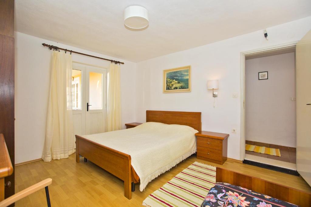 Posteľ alebo postele v izbe v ubytovaní Seaside secluded apartments Cove Tvrdni Dolac, Hvar - 4008