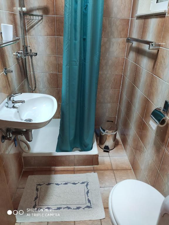 Salle de bains dans l&#39;établissement Apartments by the sea Plat, Dubrovnik - 2136
