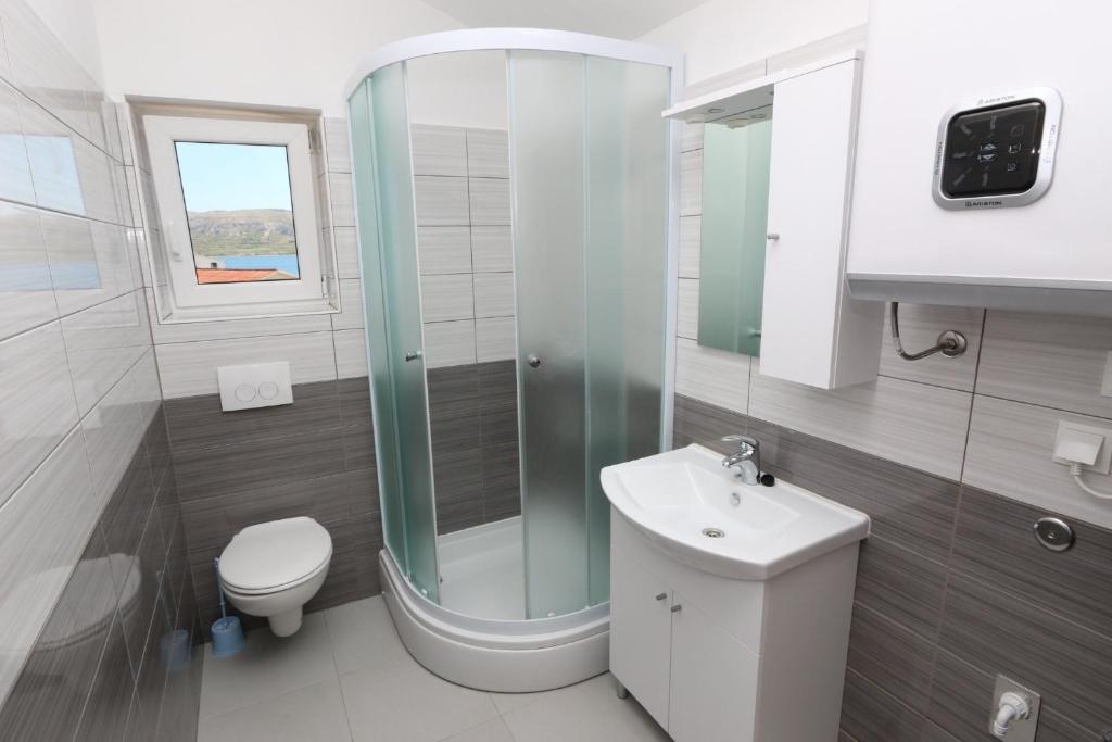 Koupelna v ubytování Apartment Kustici 4086e