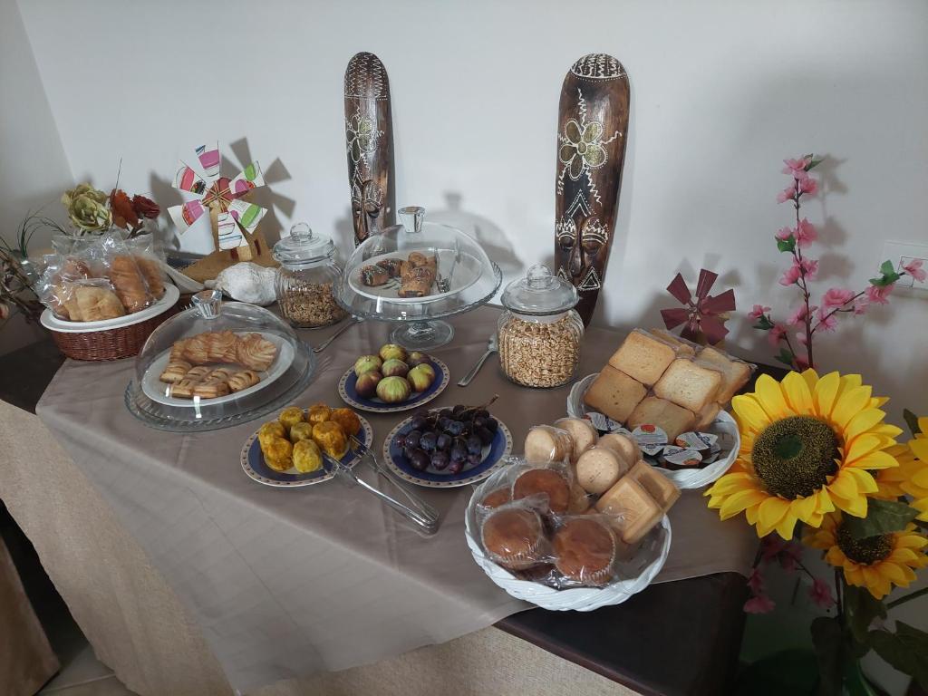 Jedlo v ubytovaní bed & breakfast alebo blízkom okolí
