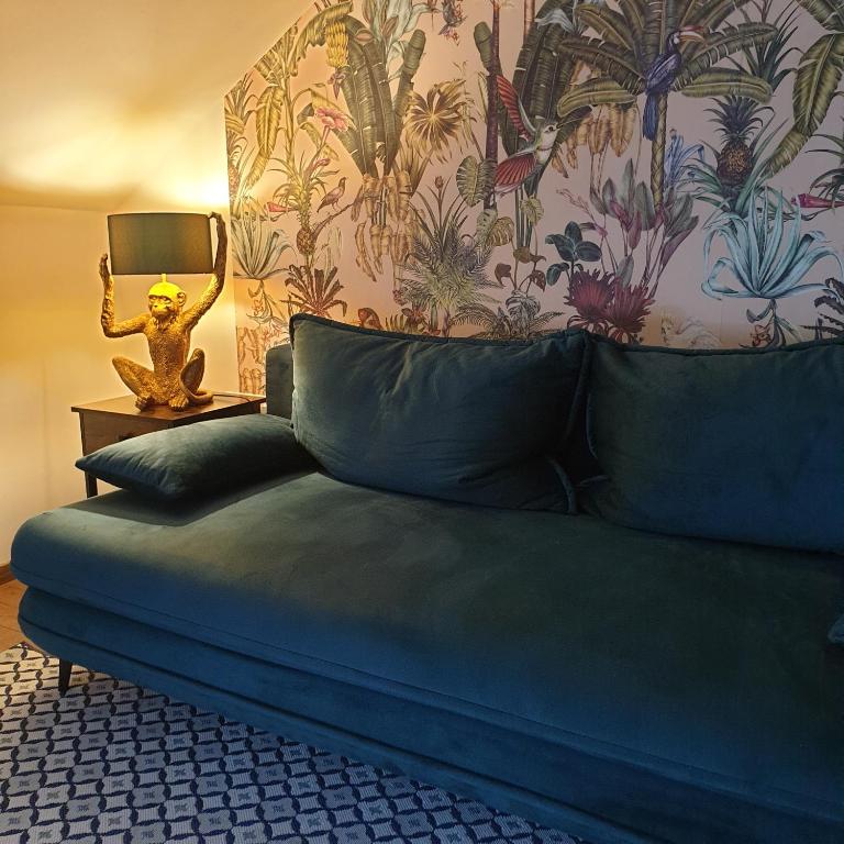A seating area at Fit Paradise Apartman