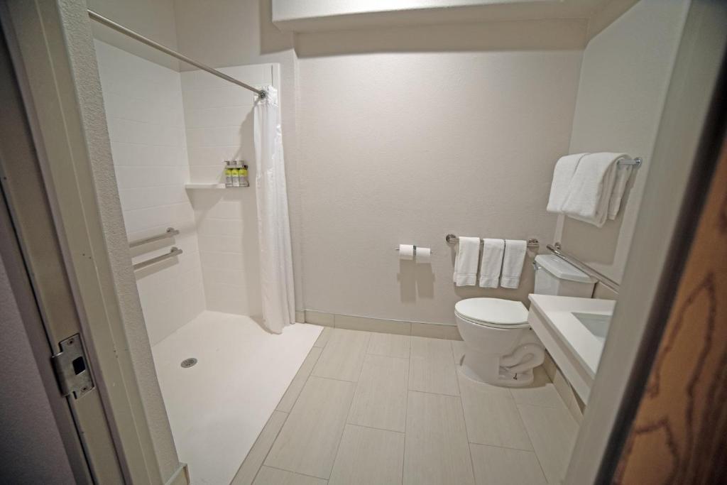 Koupelna v ubytování Holiday Inn Express Hotel and Suites South Padre Island by IHG