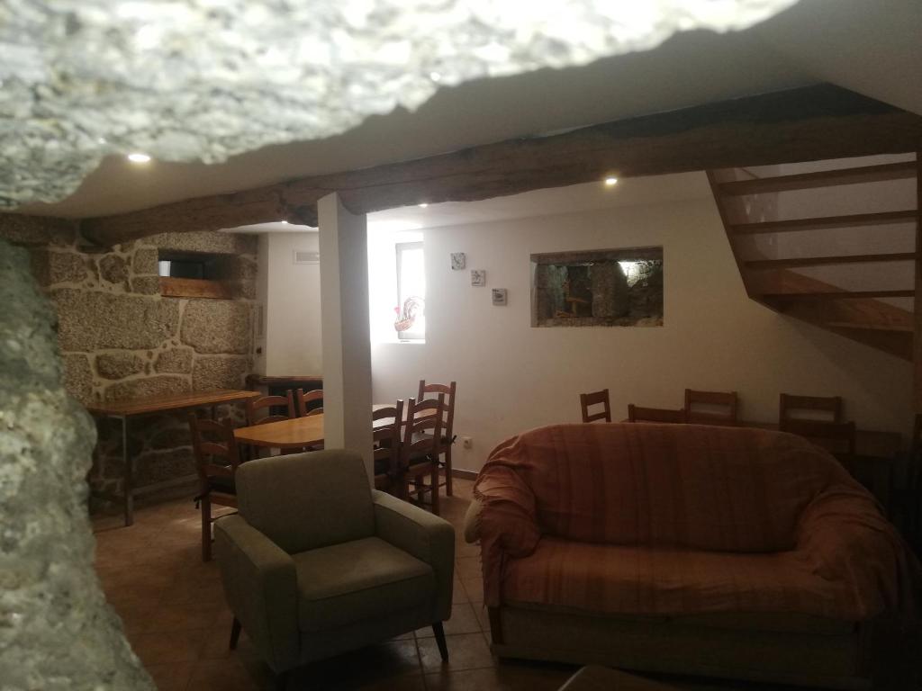 Posezení v ubytování Sambuc'asa - Serra da Estrela