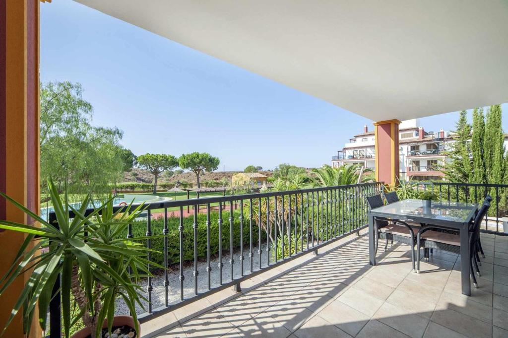 En balkong eller terrasse på Esurigolf Ayamonte Pequeño paraiso en el Algarve Español Entrada Lunes