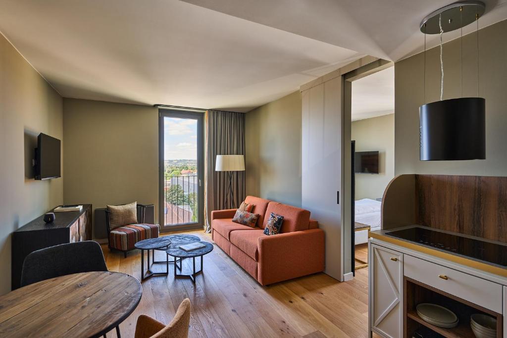 Posezení v ubytování FREIgeist Homes - Serviced Apartments