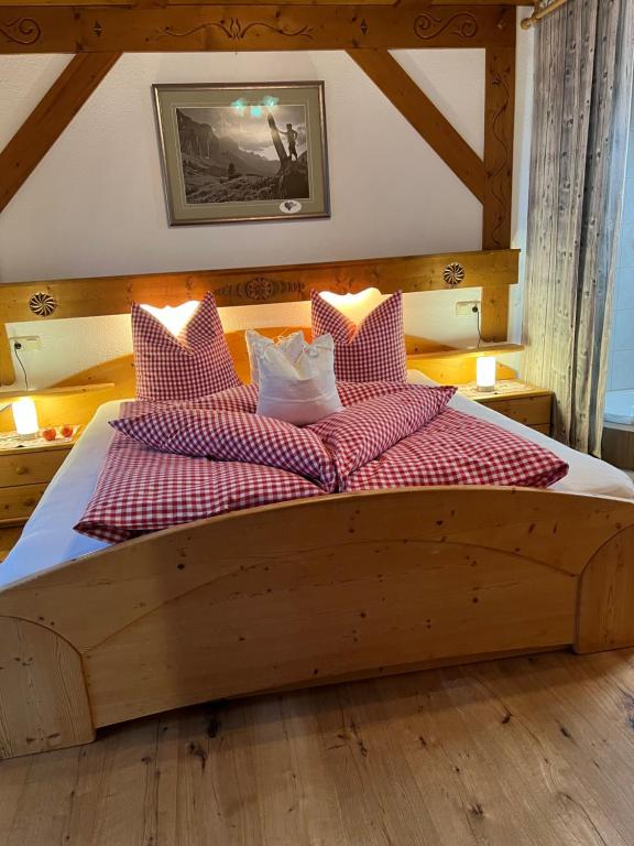 Postel nebo postele na pokoji v ubytování Berghof am Schwand