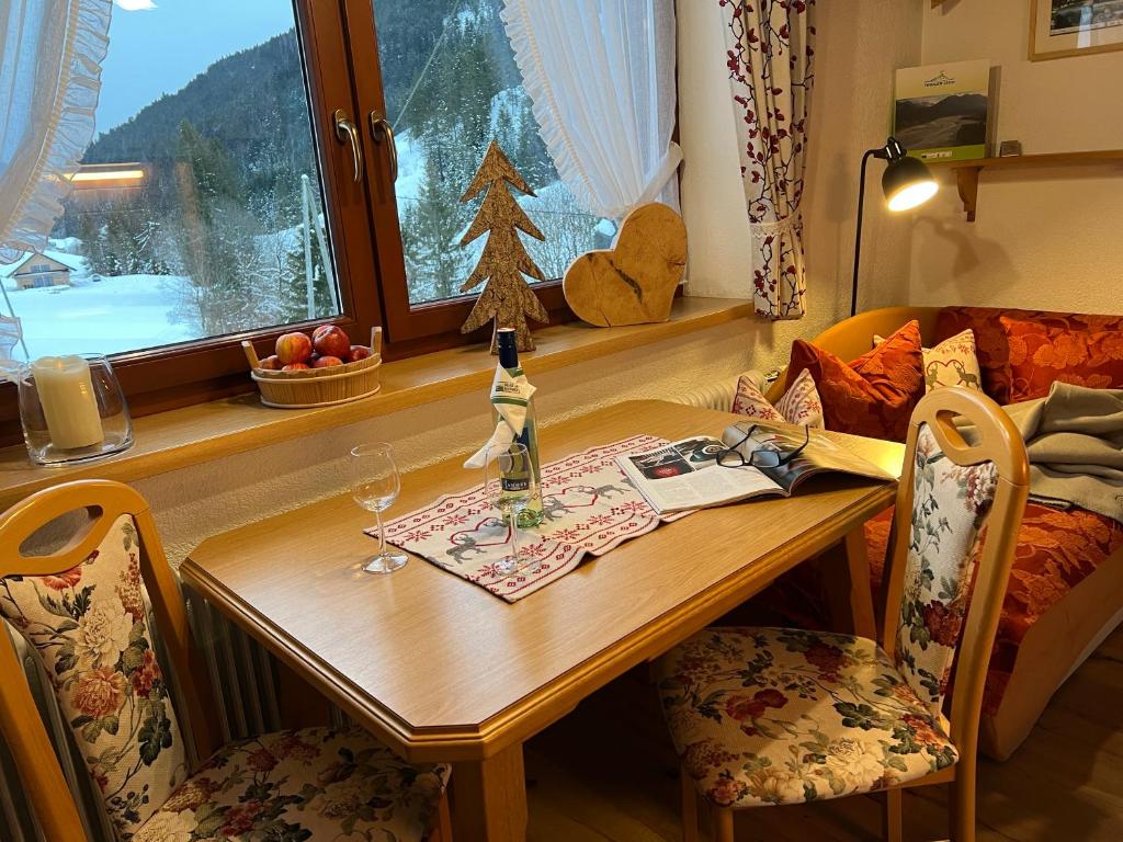 Posezení v ubytování Berghof am Schwand