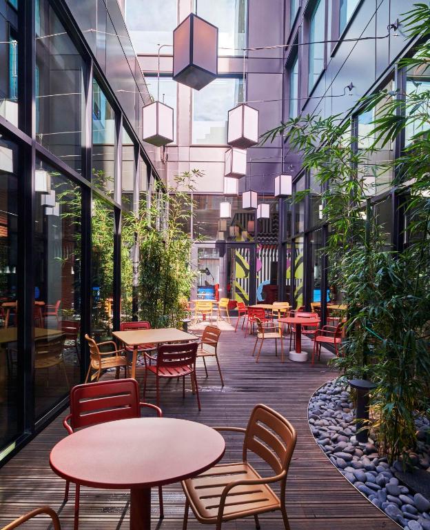Restaurace v ubytování citizenM Washington DC NoMa