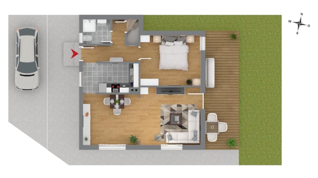 Ferienhaus Schwangau - Maison 1 Chambre