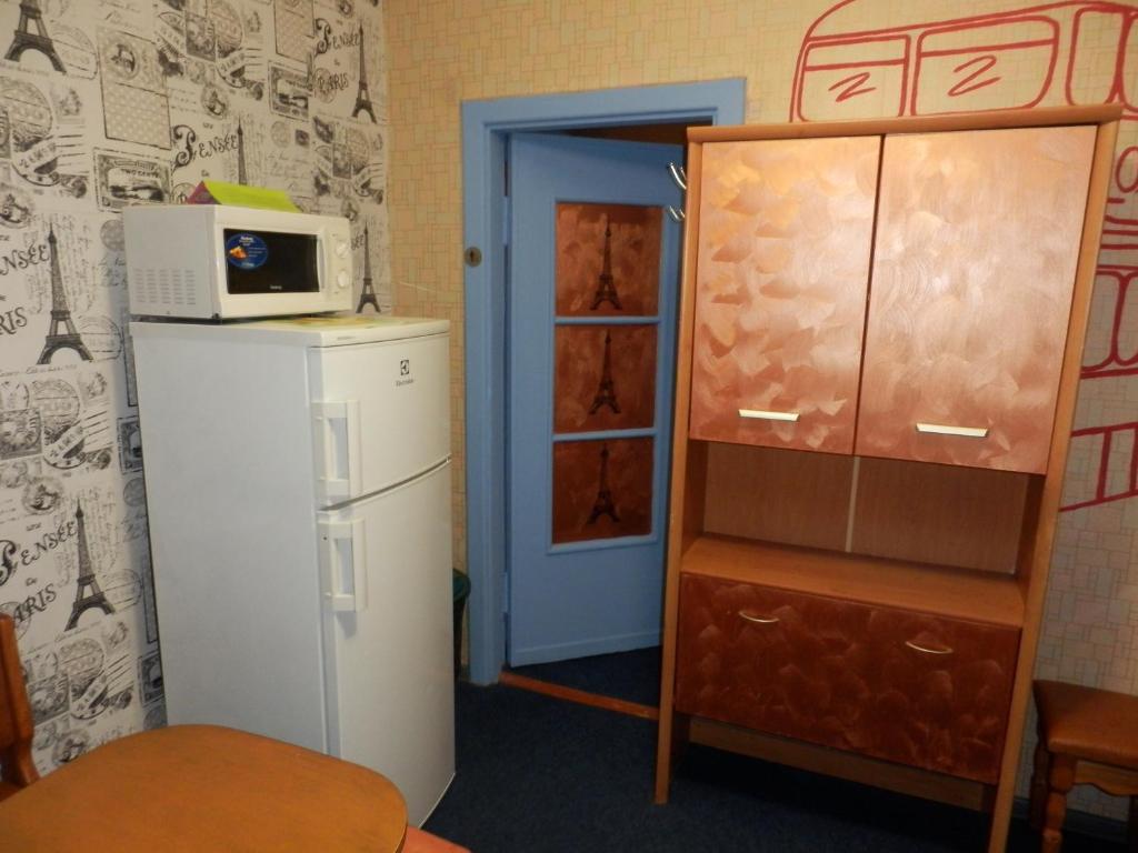 Kuchyň nebo kuchyňský kout v ubytování YourHostel Club
