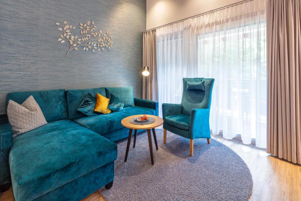 Posezení v ubytování Hotel Langenwaldsee