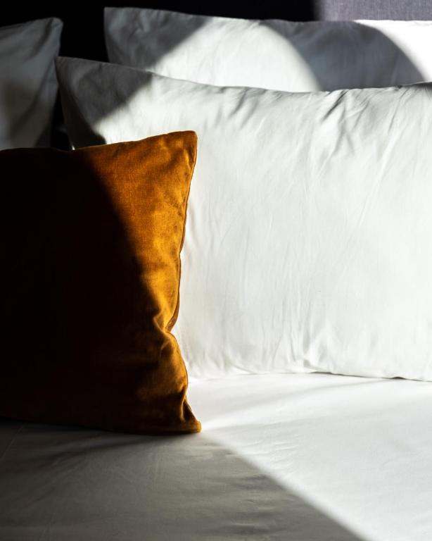 Posteľ alebo postele v izbe v ubytovaní WYZ Attiki Aparthotel