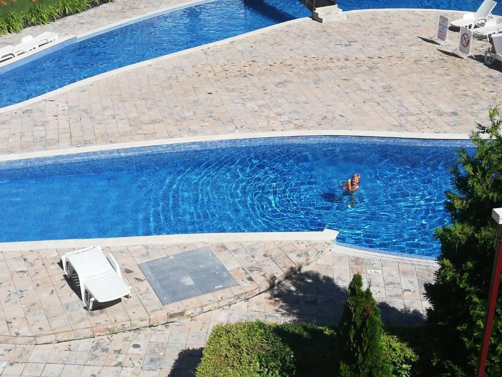 The swimming pool at or close to Privilege Fort beach Apartman Sveti Vlas 61m2