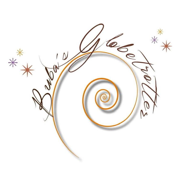 a drawing of a spiral in a circle with the words happy anniversary at BUBA BnB SUPERIOR in Anzio