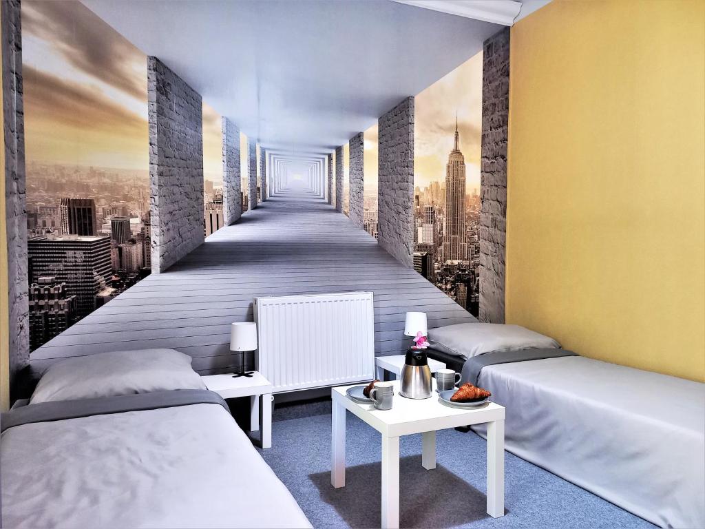 Pensjonat Pocztówka - Chambre Double Avec Terrasse