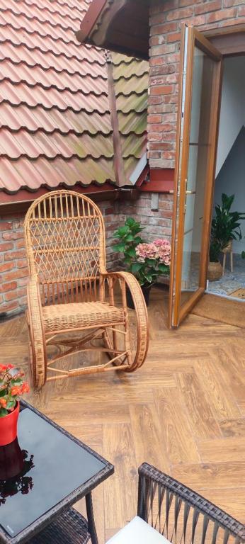 Patio nebo venkovní prostory v ubytování Apartamenty Heweliusz House