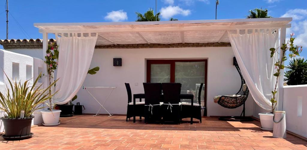 Balkón nebo terasa v ubytování Studio La Maravilla 1001 Nacht, Playa La Barrosa