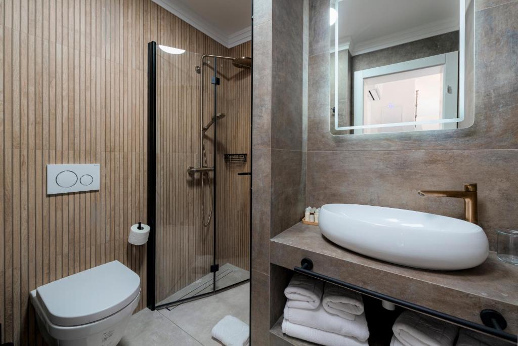 Kúpeľňa v ubytovaní Casa Laurea