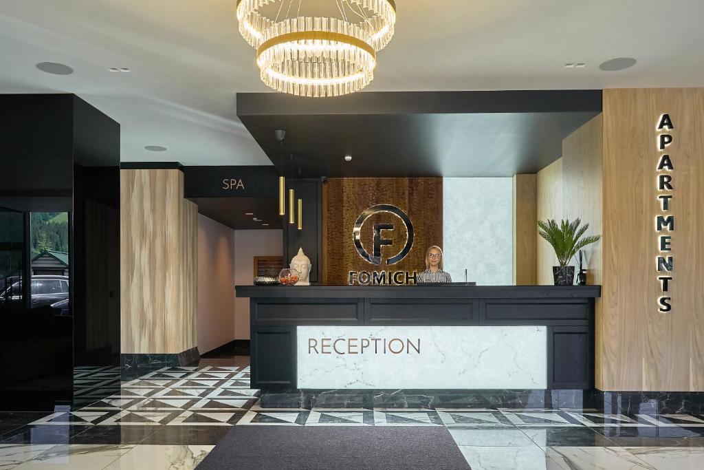 Vstupní hala nebo recepce v ubytování Fomich Residence