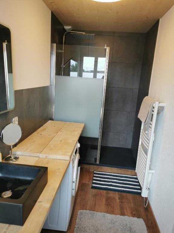 Kuchyňa alebo kuchynka v ubytovaní Superbe appartement neuf avec terrasse