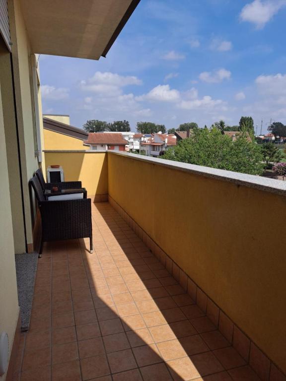 Balkon lub taras w obiekcie Appartamento Roverella