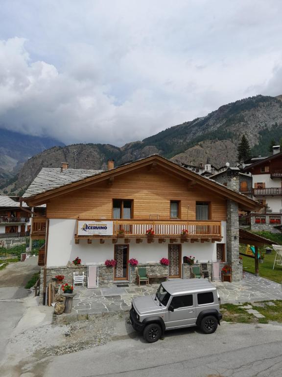 L'établissement Chalet Gaspard en hiver