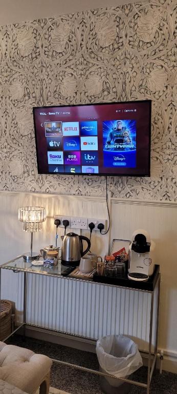 TV a/nebo společenská místnost v ubytování Rigsbys Guesthouse Doncaster