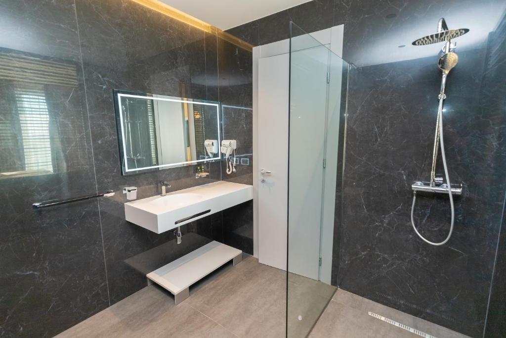 Koupelna v ubytování Esbjerg Hotel