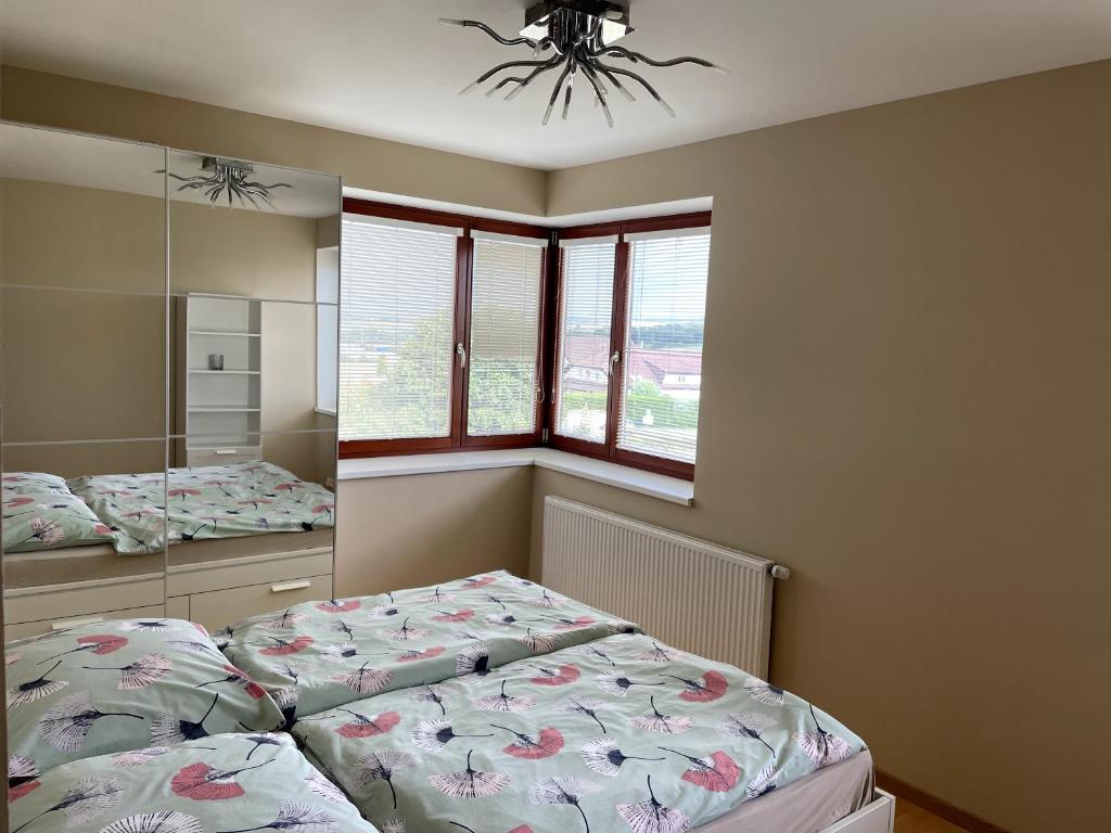 Postel nebo postele na pokoji v ubytování Apartments
