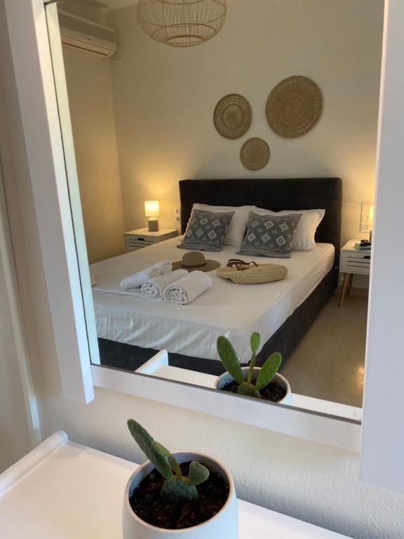 Posteľ alebo postele v izbe v ubytovaní Libera Private Rooms