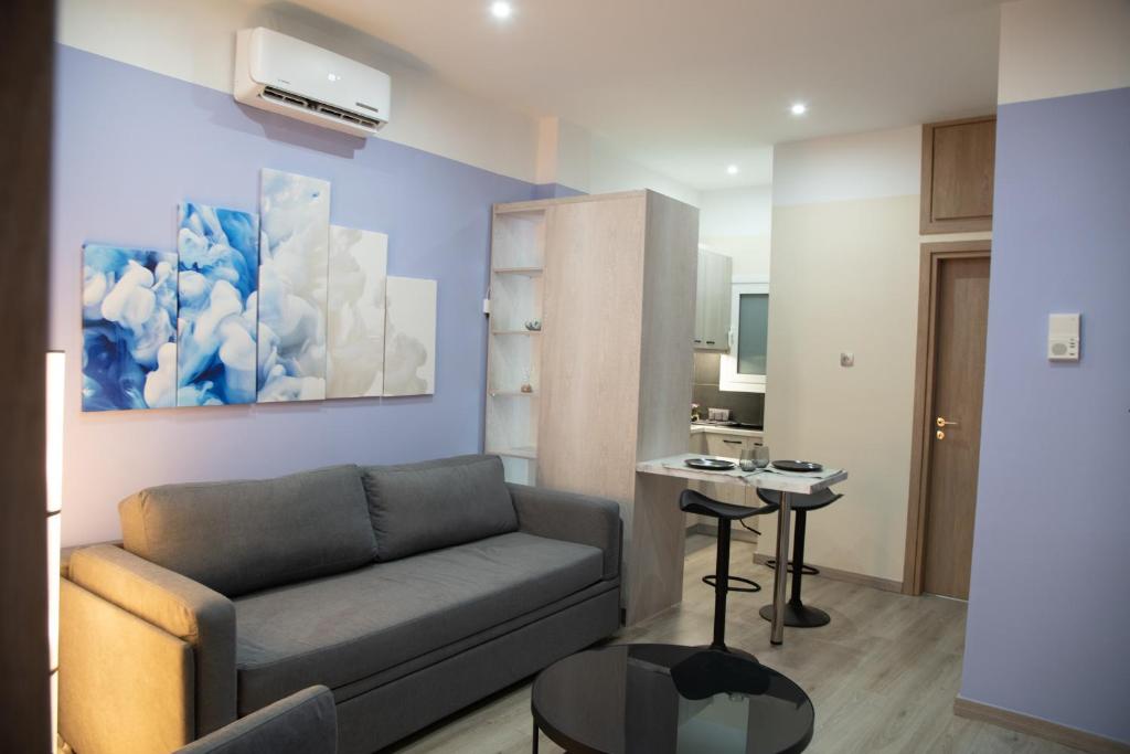 Posedenie v ubytovaní Modern Apartment Downtown Athens