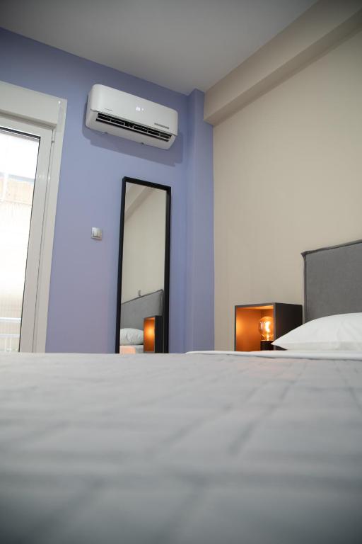 Posteľ alebo postele v izbe v ubytovaní Modern Apartment Downtown Athens