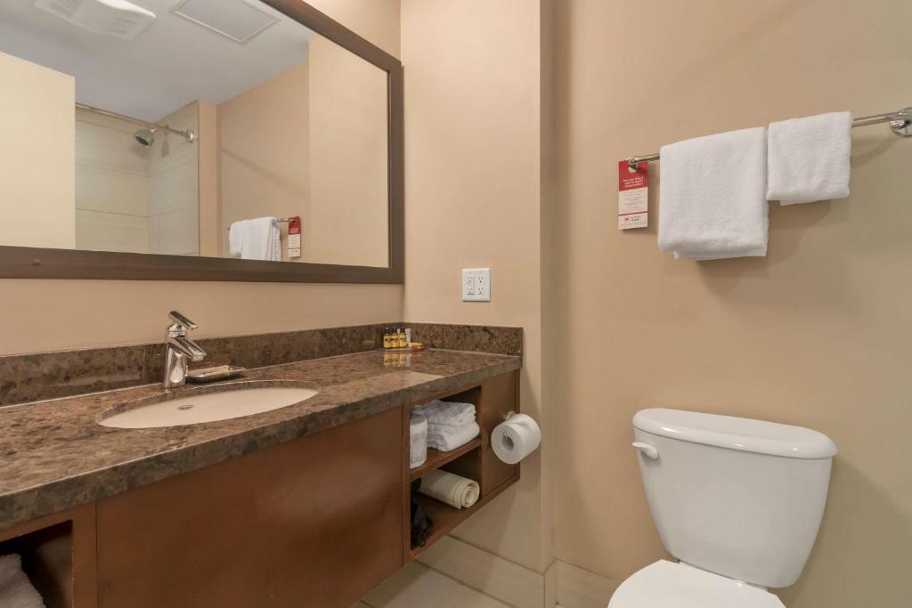 Koupelna v ubytování Best Western Plus Revelstoke