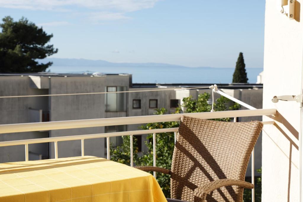 Balkón alebo terasa v ubytovaní Apartments by the sea Podgora, Makarska - 4332