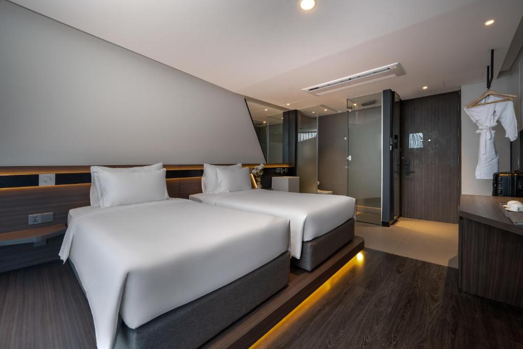 Phòng Deluxe Giường Đôi/2 Giường Đơn Nhìn Ra Biển