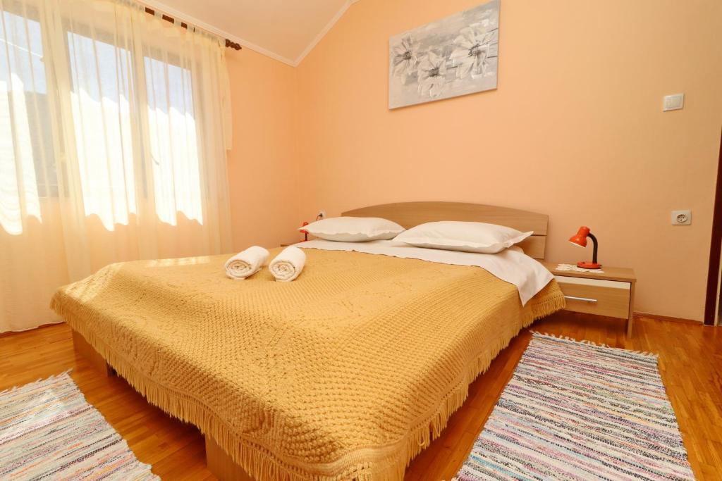 Postel nebo postele na pokoji v ubytování Apartment Brna 4463b