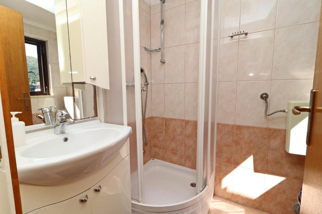 Koupelna v ubytování Apartment Brna 4463b