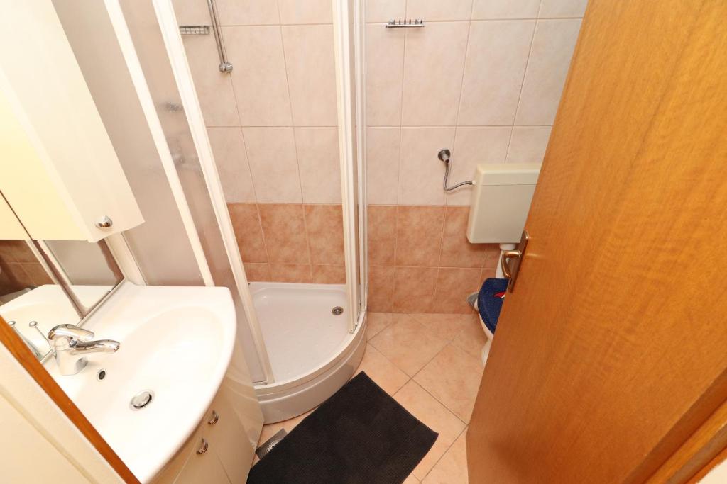 Koupelna v ubytování Apartment Brna 4463b