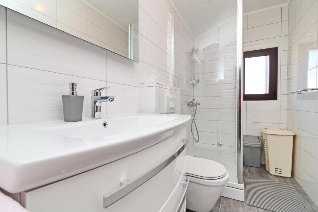 Koupelna v ubytování Apartment Brna 4463b