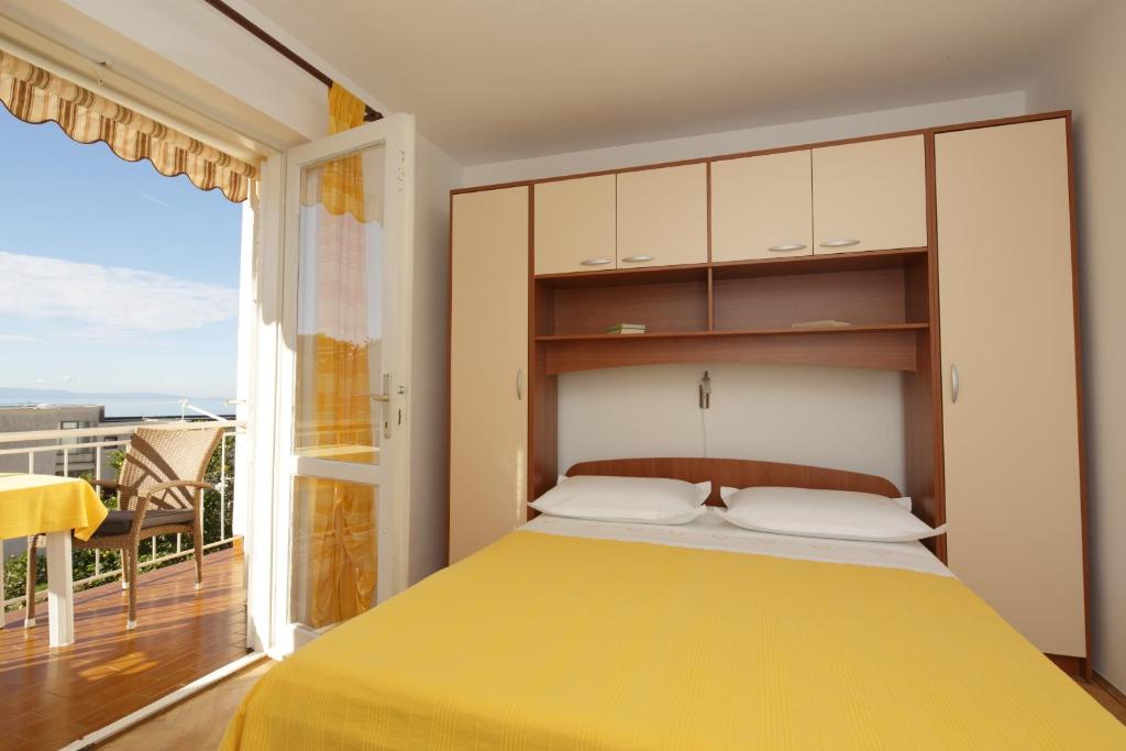Apartments by the sea Podgora, Makarska - 4332 - Studio Avec Balcon Et Vue Sur La Mer
