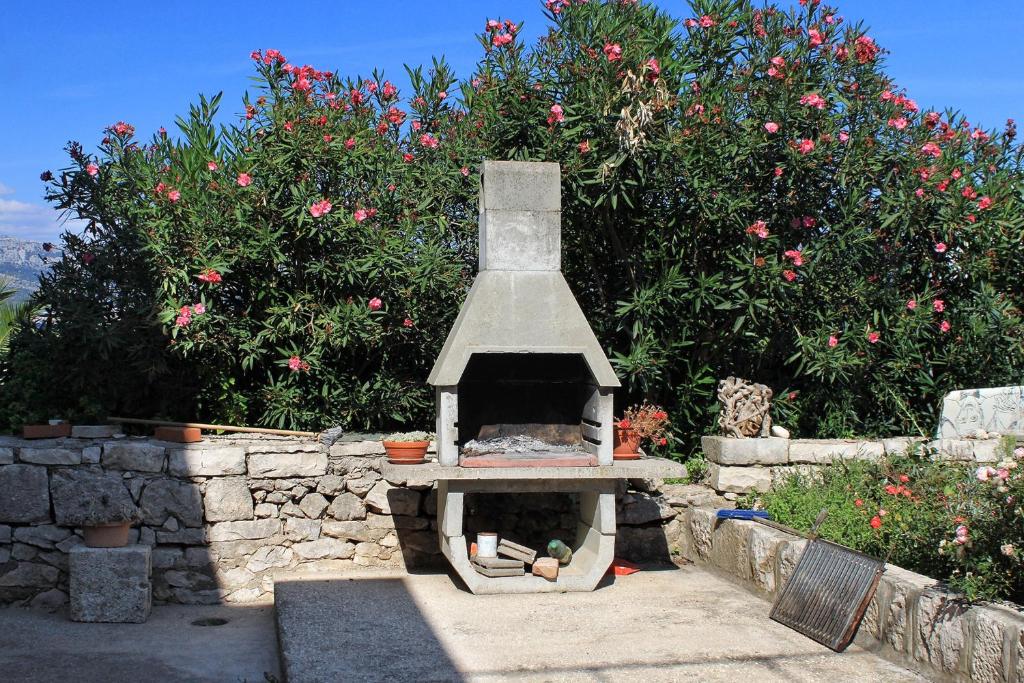 Vonkajšia záhrada v ubytovaní Apartments by the sea Lumbarda, Korcula - 4437