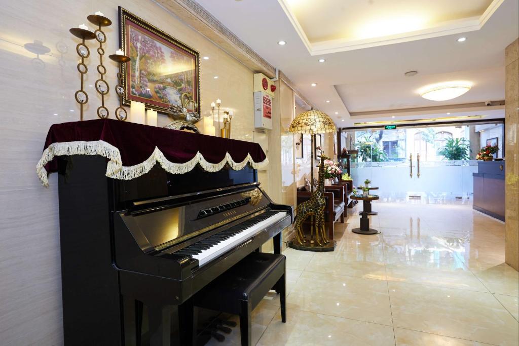 Vstupní hala nebo recepce v ubytování HaNoi Calido Hotel